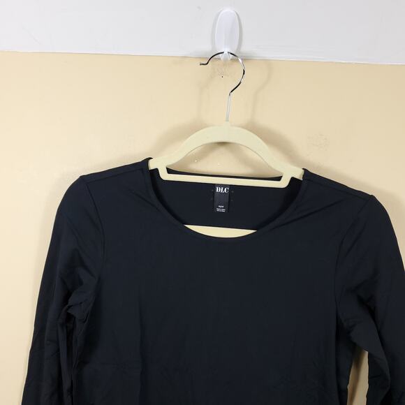 BANDIER DLC Black Alpha Long Sleeve Soft Tee Relaxed Fit Size L - Picture 4 of 10